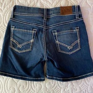BKE Culture midi denim shorts-25